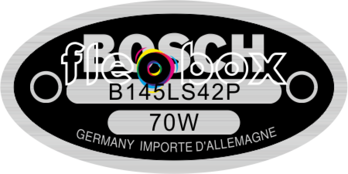 Bosch - štítok